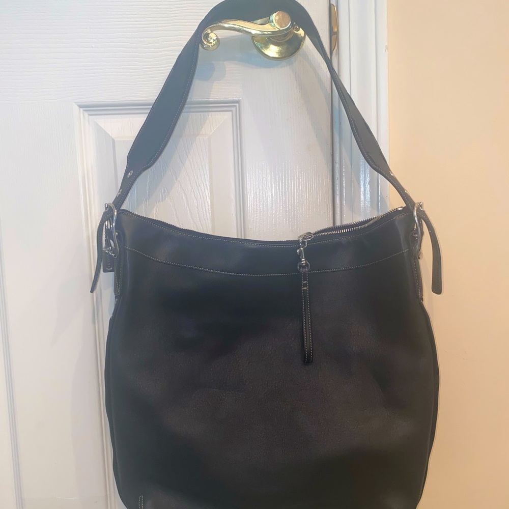 COACH BLACK LAPTOP BAG